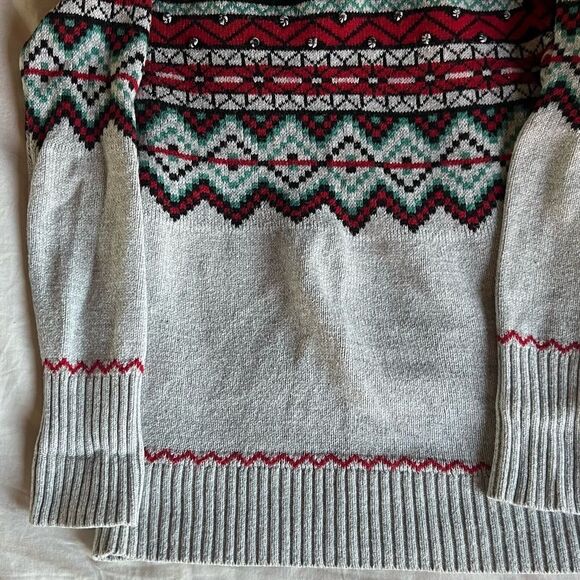 Women's Festive Knit Sweater - Picture 2 of 5